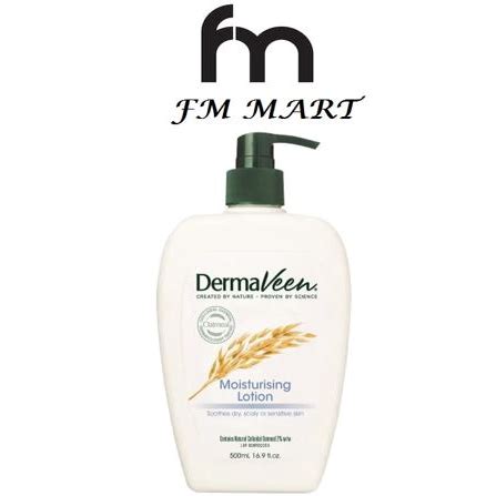 Dermaveen Moisturising Lotion 500ml Exp 08 2023 Shopee Malaysia