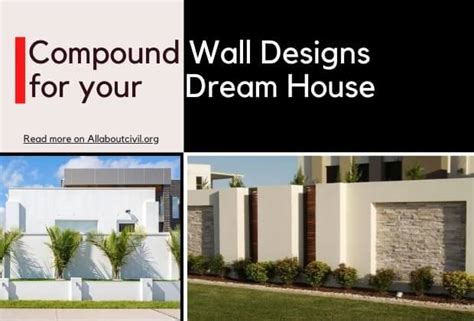 25 Indian Compound Wall Designs For Your Dream House