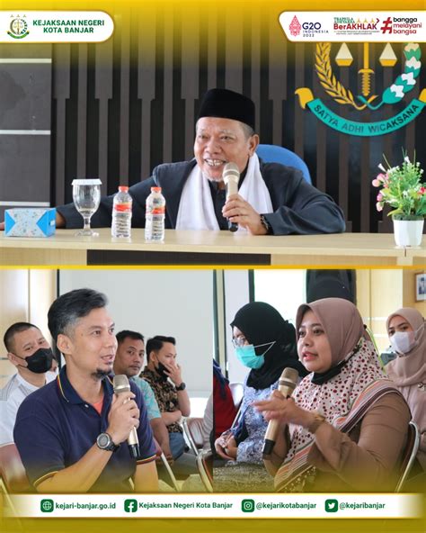 Siraman Rohani Di Kejaksaan Negeri Kota Banjar Kejaksaan Negeri Kota