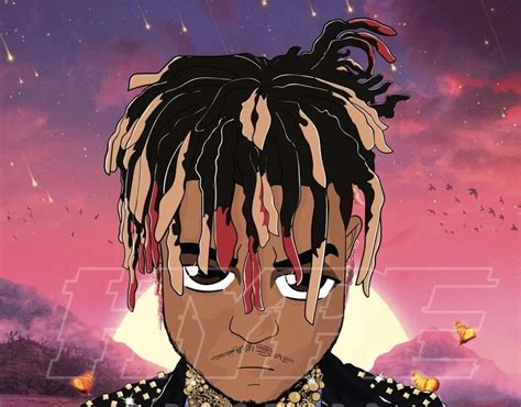 Juice Wrld Anime Drawing Lil Peep X And Juice Wrld Anime Wallpapers