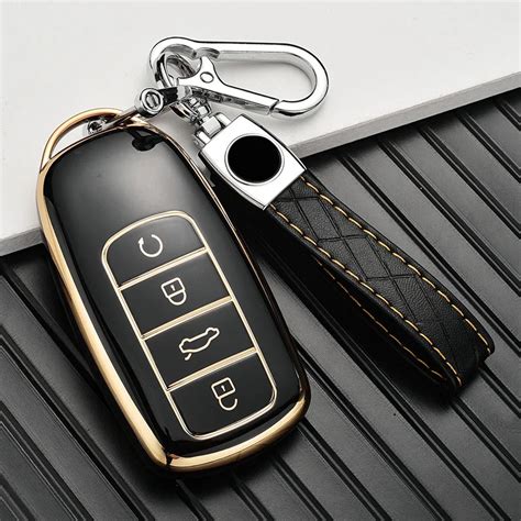 Soft TPU Car Key Case Cover For Chery Tiggo 8 Pro Tiggo 8plus New 5