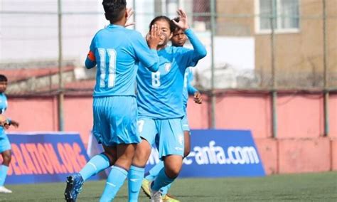 SAFF U16 C'Ship: India women thrashed Nepal in final group match ...