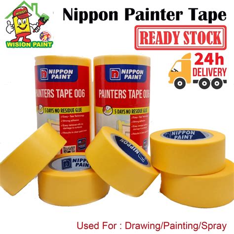 NIPPON PAINT Painter Tape 006 Washi Tape Masking Tape For Painting ...