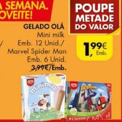 Promoção Gelado Olá 12 Unid em Pingo Doce