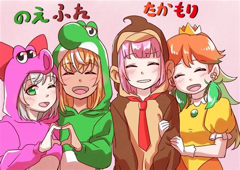 Mori Calliope Takanashi Kiara Shirogane Noel Shiranui Flare Princess Daisy And 3 More