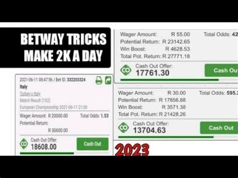 Top 6 BEST Betway WINNING Strategy And Tips YouTube