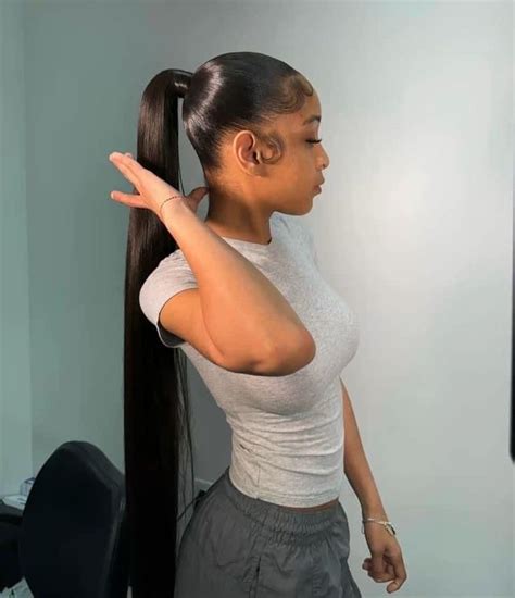 Pin By Prettypaidlash On Hair In 2024 Sleek Ponytail Hairstyles