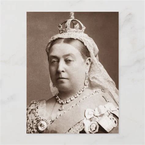 imperial majesty  queen empress victoria postcard zazzle