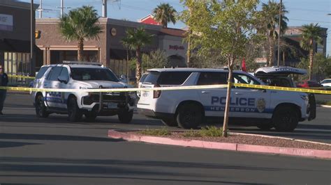 Suspect Dead Officer Injured In Henderson Police Shooting Near Eastern