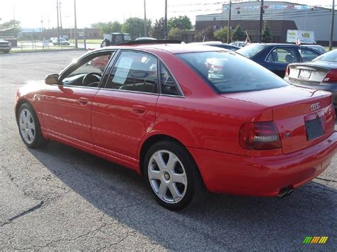 2000 Laser Red Audi S4 2 7t Quattro Sedan 16031044 Photo 3 Car Color Galleries