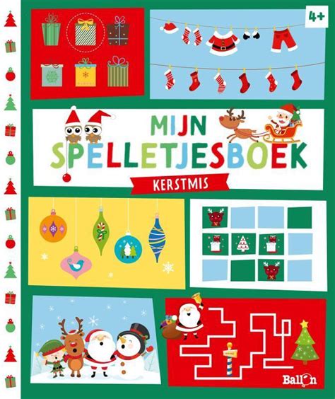 Mijn Spelletjesboek Kerstmis Kinderboekjes Nl