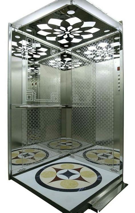 Metal Finish Stainless Steel Ss Passengers Design Elevator Cabin At Rs