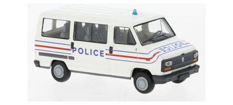 Brekina 34914 Peugeot J5 Bus Polizeifahrzeuge Zoll H0 Modellbahn Katalog