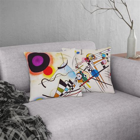 Composition VIII Wassily Kadinsky Waterproof Pillows Etsy