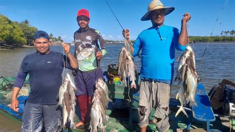 Mais Uma GRANDE PESCARIA Barra Nova Marechal Deodoro AL Vem Pescar