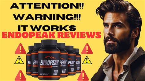 ENDO PEAK REVIEW DOES ENDO PEAK WORK Male Boost Supplement ENDO PEAK