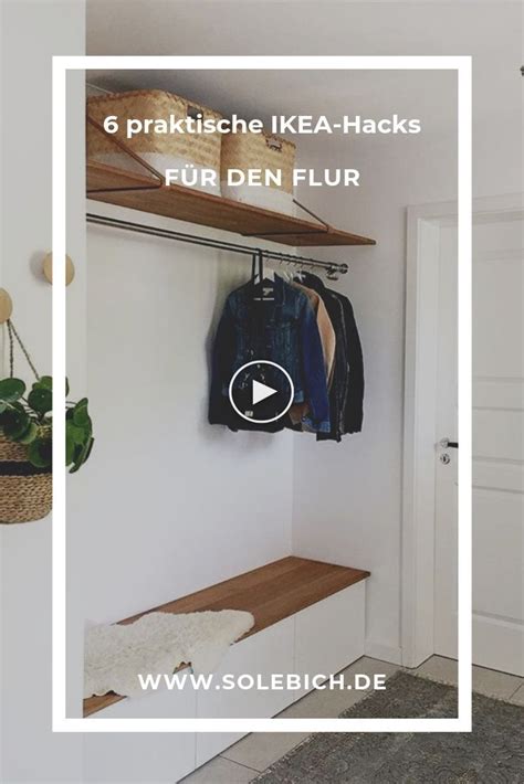 6 Astuces IKEA Pratiques Pour Le Couloir Ikea Hacks Garderobe Ikea Ikea