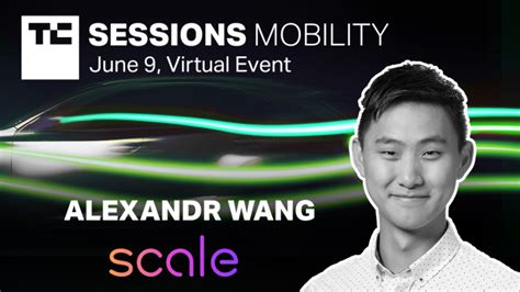 Scale AI founder and CEO Alexandr Wang will join us at TC Sessions ...