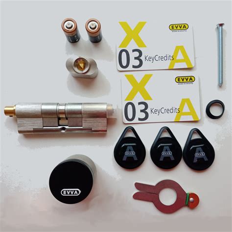 EVVA AirKey Starter Set Europrophile DIN Standard Cylinder