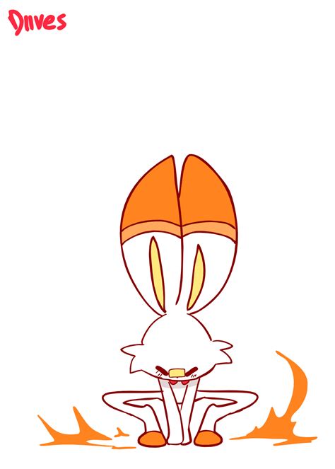 Scorbunny Pok Mon Sword Shield Zerochan Anime Image Board