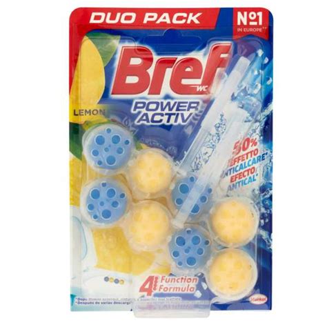 Bref WC Power Activ 2X50gr Lemon