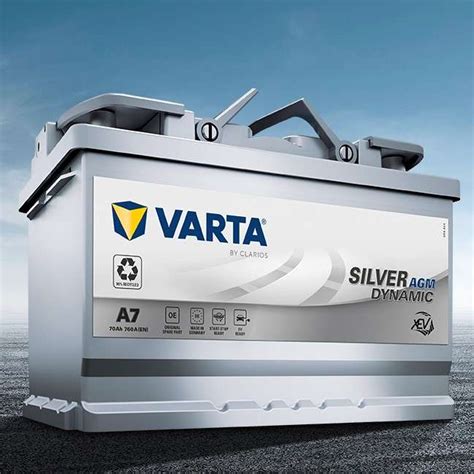 Varta Silver Dynamic A7 E39 Xev Agm 12v 70ah 760cca Type 096 Car