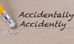 Accidently Vs Accidentally Incident VS Accident Report Ppt Powerpoint