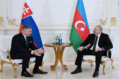 President Ilham Aliyev Held One On One Meeting With Prime Minister Of