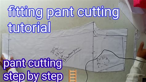 Gents Fitting Pant Cutting Method Men S Pant Cutting And Stiching