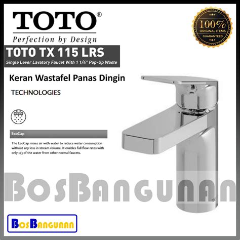 Jual Keran Wastafel Toto Tx Lrs Panas Dingin Kran Wastafel Toto Tx Lrs Hot Cold