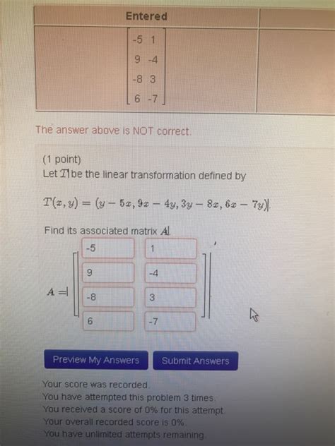 Solved Let T Be The Linear Transformation Defined By T X Chegg