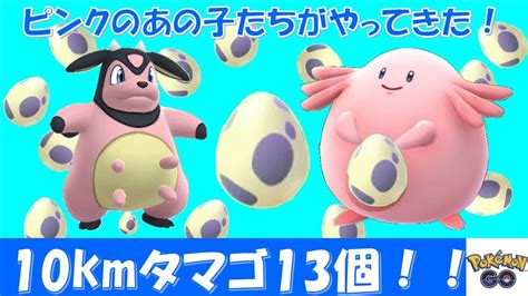 【pokemon Go】 10km×13個タマゴ孵化やってみた！ I Tried Hatching 10 Km × 13 Eggs