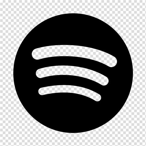 spotify logo white transparent png