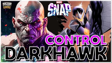 MAZO DARKHAWK CONTROL MARVEL SNAP YouTube