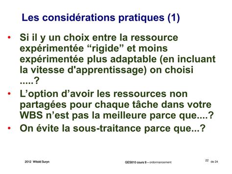 Ppt Ges Cours Ordonnancement Powerpoint Presentation Free