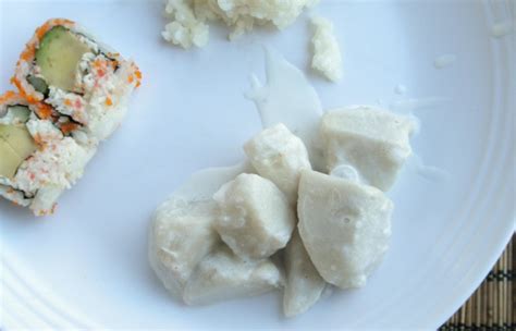 Boiled Taro With Coconut Milk Recipe