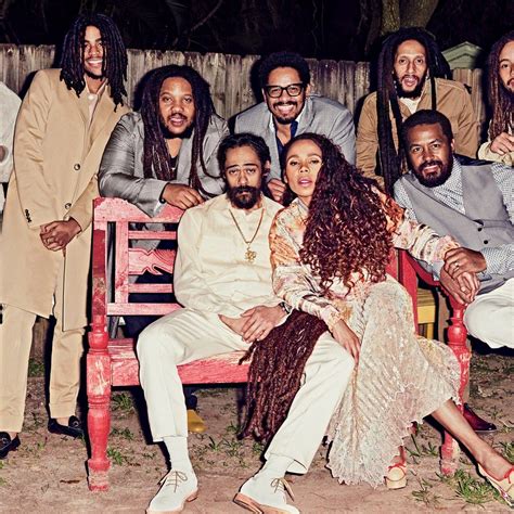 Exclusive bob marley s family reunites for its first photo shoot in ...