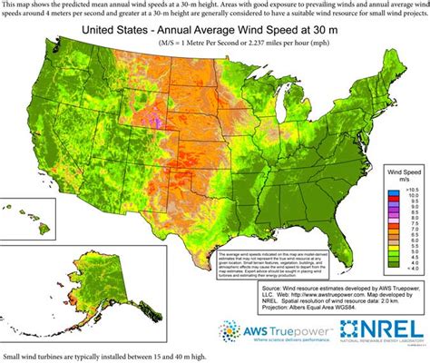 Wind Turbine Map Usa