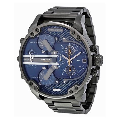 Diesel Mr. Daddy 2.0 Blue Dial Quartz Men's Watch DZ7331 - Diesel ...