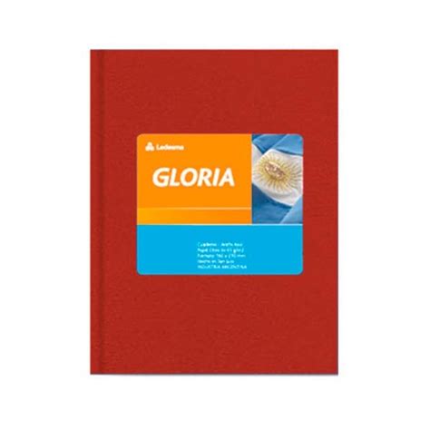 CUADERNO GLORIA RAYADO TAPA DURA ARAÑA ROJO 84 HOJAS X UN ART