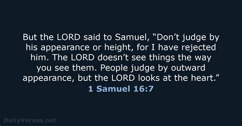 1 Samuel 16 NLT ESV DailyVerses Net