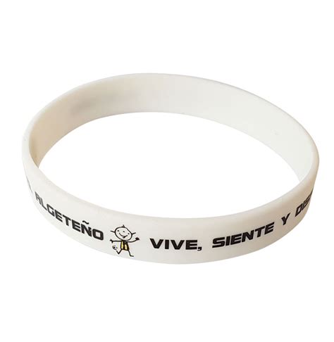 Pulseras De Silicona Impresa A Tintas Personalizable