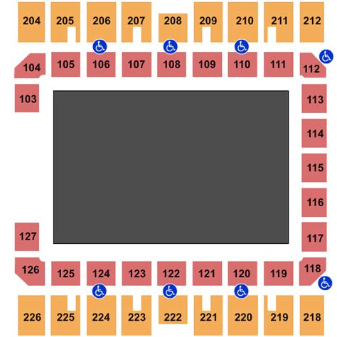 Macon Centreplex Seating Chart A Visual Reference Of Charts Chart Master