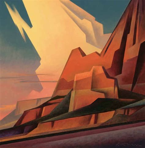 Ed Mell Vermillion Valley Wall