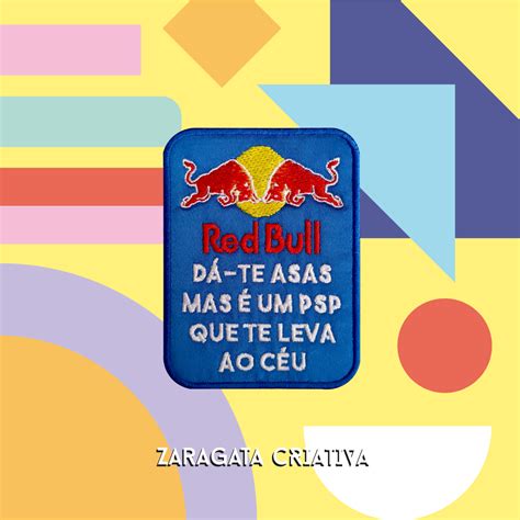 Emblema Personalizado Redbull Zaragata Criativa