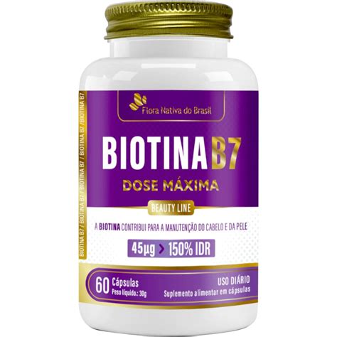 Para Que Serve O Remédio Biotina - Biotina B7 Flora Nativa – uso diário e bem-estar | W3 Life - W3 Life ...
