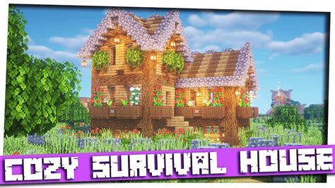 Minecraft Cozy Survival Houseminecraft Timelapsebase Inspiration