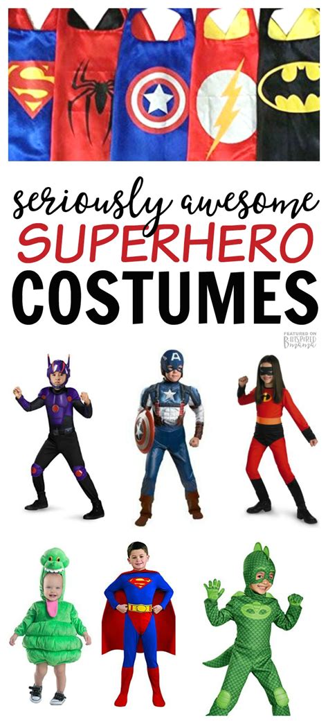 Seriously Awesome Superhero Costumes for Kids • B-Inspired Mama