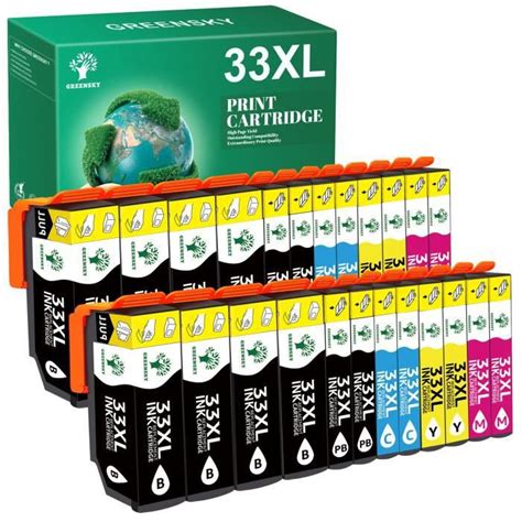 Greensky Pack Cartouche Epson Xp Xp Xp Xp Xp Xp