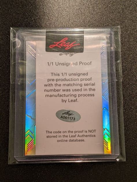 2022 Breece Hall RC 1 1 Leaf Metal Draft Pink Prismatic Proof 1 1 RC